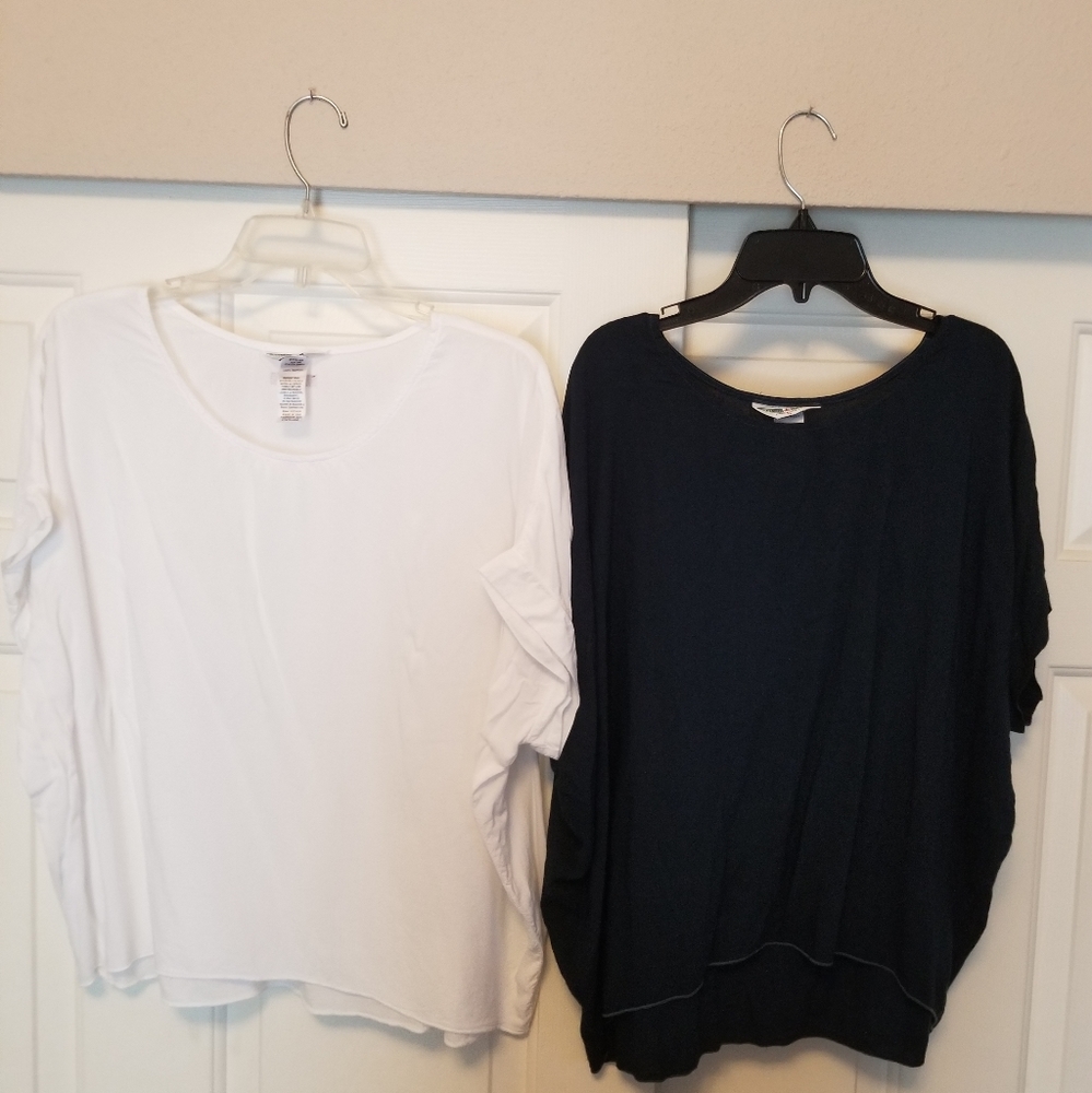 HARD TAIL dark green Scoop boxy tee